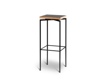 jensenplus blackbox barstol træ læder solid kvalitet