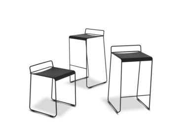 jensenplus k2 høj barstol stabel h75 h65 h45cm til gæstfrihedens ståbord