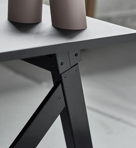 jensenplus k2 table height adjustable desk detail 2 stage column best in test original design