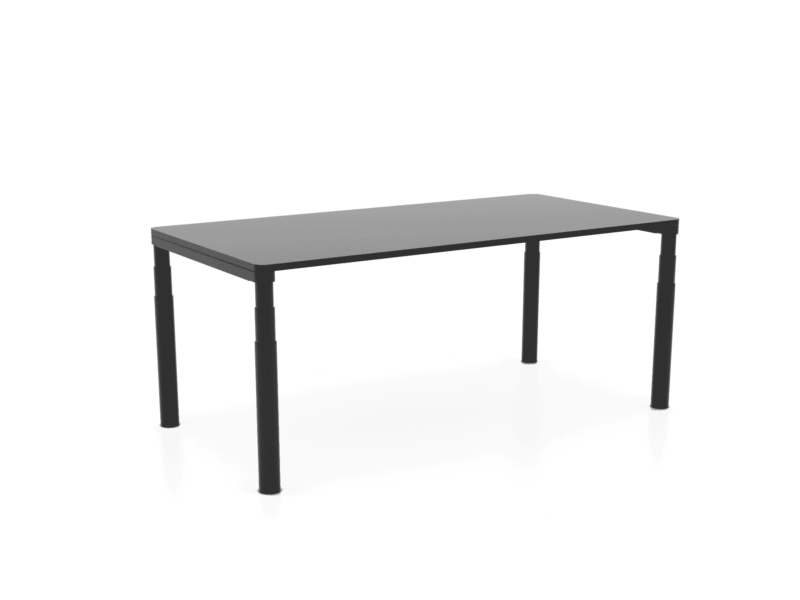 jensenplus alto height adjustable desk with 4 legs each corner 2